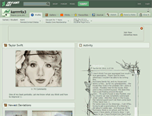 Tablet Screenshot of kerrrriix3.deviantart.com
