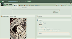 Desktop Screenshot of devious-design.deviantart.com