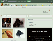 Tablet Screenshot of fixmypic.deviantart.com