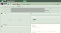 Desktop Screenshot of lunaplz.deviantart.com
