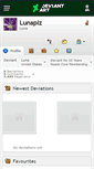 Mobile Screenshot of lunaplz.deviantart.com