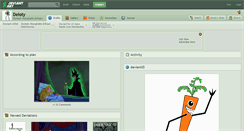 Desktop Screenshot of deloty.deviantart.com