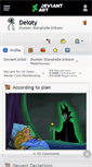 Mobile Screenshot of deloty.deviantart.com