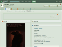 Tablet Screenshot of dimitri-jansen.deviantart.com