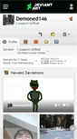 Mobile Screenshot of demoned146.deviantart.com