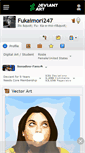 Mobile Screenshot of fukaimori247.deviantart.com