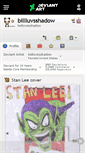 Mobile Screenshot of billluvsshadow.deviantart.com