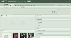 Desktop Screenshot of peneder.deviantart.com