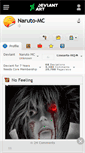 Mobile Screenshot of naruto-mc.deviantart.com