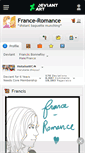Mobile Screenshot of france-romance.deviantart.com