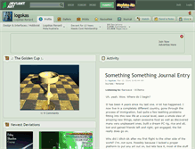 Tablet Screenshot of logokas.deviantart.com