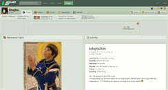 Desktop Screenshot of chajiko.deviantart.com