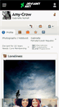 Mobile Screenshot of amy-crow.deviantart.com