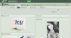Desktop Screenshot of kaamiila.deviantart.com