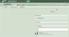 Desktop Screenshot of crowdamned.deviantart.com