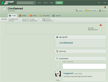 Tablet Screenshot of crowdamned.deviantart.com