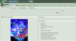 Desktop Screenshot of kupritz.deviantart.com