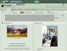 Tablet Screenshot of aomori.deviantart.com