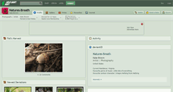 Desktop Screenshot of natures-breath.deviantart.com