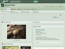 Tablet Screenshot of natures-breath.deviantart.com