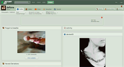 Desktop Screenshot of deftona.deviantart.com