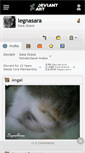 Mobile Screenshot of legnasara.deviantart.com