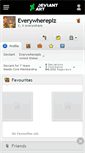 Mobile Screenshot of everywhereplz.deviantart.com