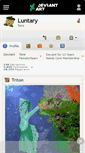 Mobile Screenshot of luntary.deviantart.com