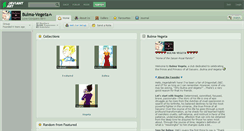 Desktop Screenshot of bulma-vegeta.deviantart.com