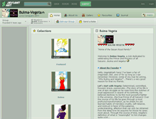 Tablet Screenshot of bulma-vegeta.deviantart.com