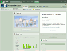 Tablet Screenshot of chojuro-fanclub.deviantart.com