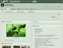 Tablet Screenshot of antithestasia.deviantart.com