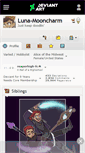 Mobile Screenshot of luna-mooncharm.deviantart.com