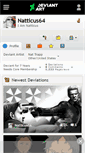 Mobile Screenshot of natticus64.deviantart.com