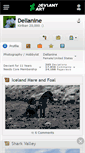 Mobile Screenshot of dellanine.deviantart.com