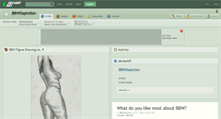 Desktop Screenshot of bbwdepiction.deviantart.com