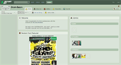 Desktop Screenshot of drum-bass.deviantart.com