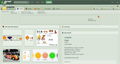 Desktop Screenshot of cs4artist.deviantart.com