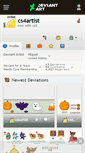 Mobile Screenshot of cs4artist.deviantart.com