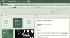 Desktop Screenshot of evil-nj.deviantart.com