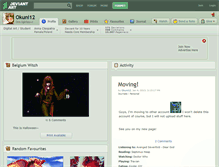Tablet Screenshot of okuni12.deviantart.com