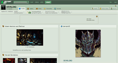 Desktop Screenshot of oevrlord.deviantart.com