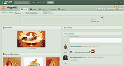 Desktop Screenshot of kittygurl521.deviantart.com