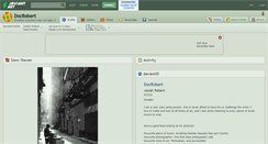 Desktop Screenshot of docrobert.deviantart.com