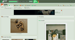 Desktop Screenshot of aknie.deviantart.com