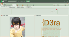 Desktop Screenshot of d3ra.deviantart.com