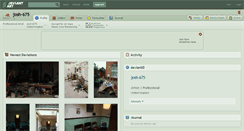 Desktop Screenshot of josh-675.deviantart.com
