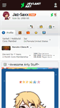 Mobile Screenshot of jaz-saxx.deviantart.com