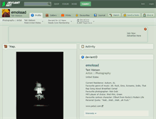 Tablet Screenshot of emoissad.deviantart.com