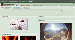 Desktop Screenshot of biomechanic-boy.deviantart.com